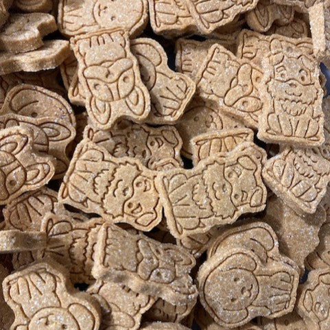 Peanut Butter Cookies - Dog Shape
