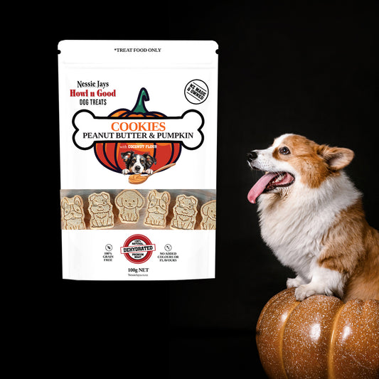 Peanut Butter Cookies - Dog Shape