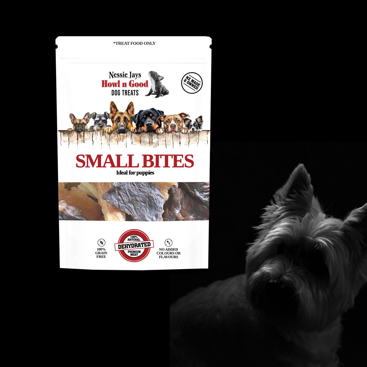 Small Bites- Ideal for Puppies