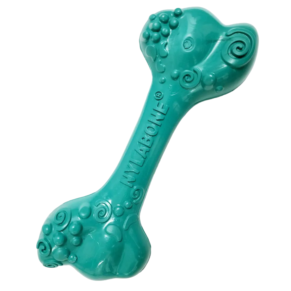 Nylabone Power Chew Ocean Nylon Frenzy Bone Bacon & Cheese – XL